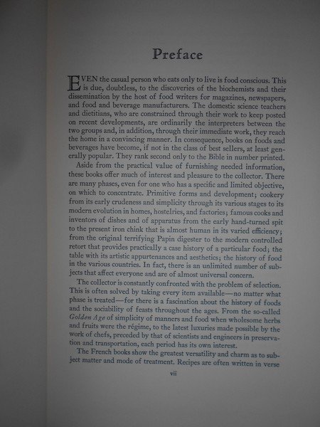GASTRONOMIC BIBLIOGRAPHY