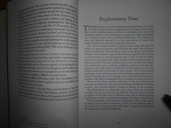 GASTRONOMIC BIBLIOGRAPHY
