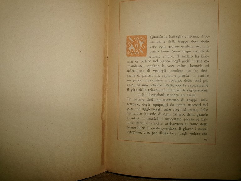 GEN. ENRICO CAVIGLIA. VITTORIO VENETO Edizione de L' Eroica 1920