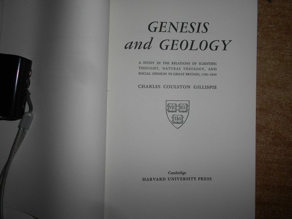 GENESIS and GEOLOGY. A Study in the relations of scientific …