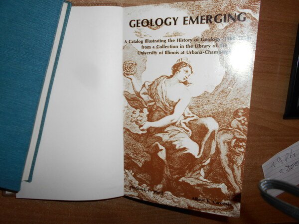 GEOLOGY EMERGING a Catalog illustrating the History of Geology (1500 …