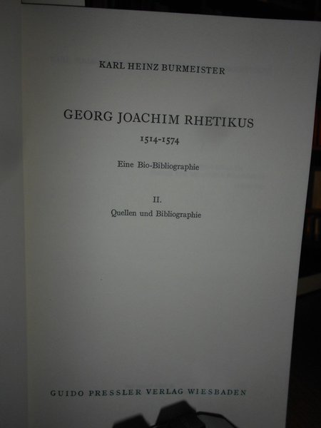 GEORG JOACHIM RHETIKUS 1514-1574