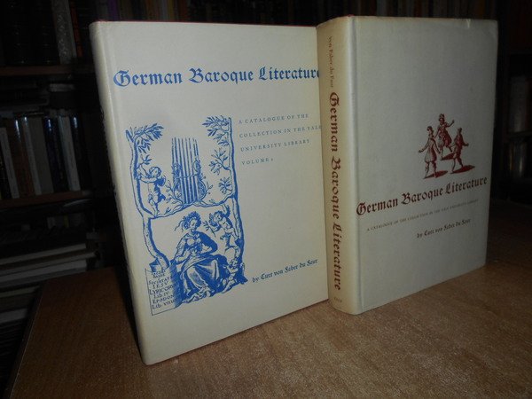GERMAN BAROQUE LITERATURE a Catalogue of the Yale University Library