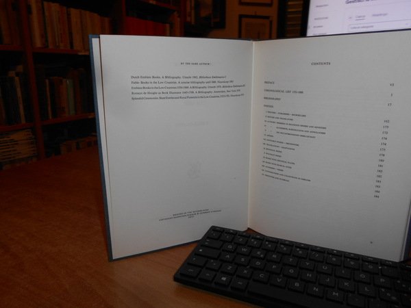 GERMAN EMBLEM BOOKS 1531 - 1888. A Bibliography