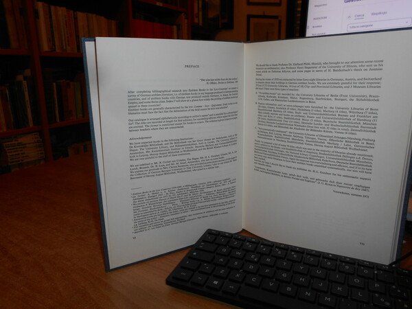 GERMAN EMBLEM BOOKS 1531 - 1888. A Bibliography