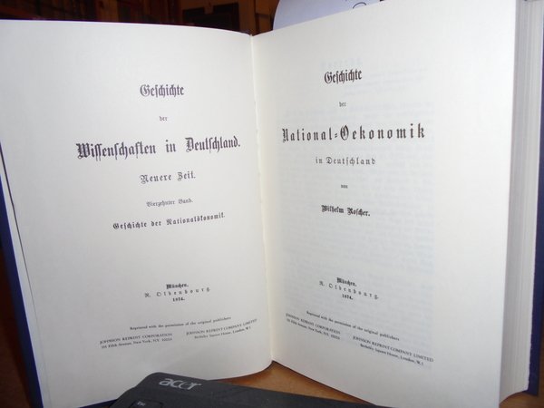 GESCHICHTE DER NATIONAL-OCKONOMIK IN DEUTSCHLAND