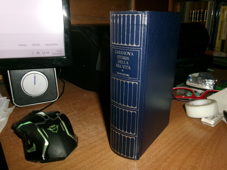 GIACOMO CASANOVA. STORIA DELLA MIA VITA. Solo volume Primo (1725-1755) …