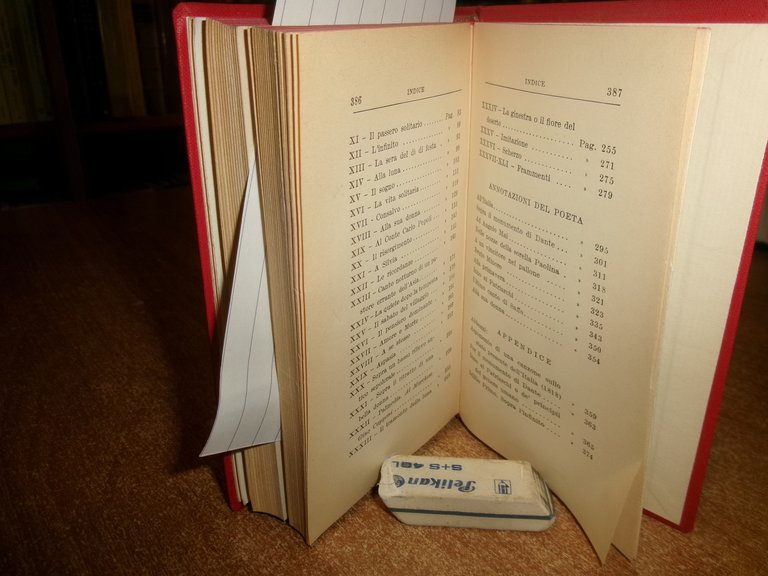 GIACOMO LEOPARDI. CANTI - a cura di Giovanni Ferretti 1962