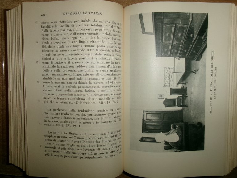 GIACOMO LEOPARDI. OPERE a cura di Giuseppe De Robertis 3 …