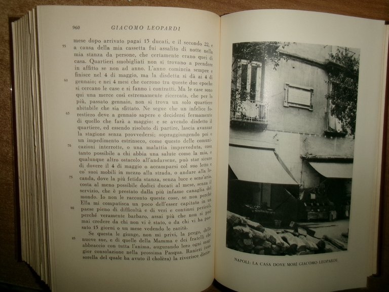 GIACOMO LEOPARDI. OPERE a cura di Giuseppe De Robertis 3 …