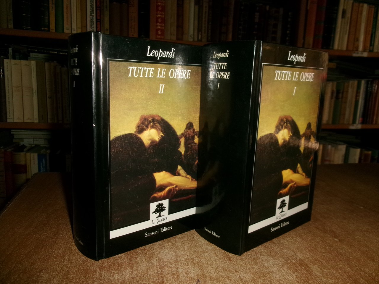 GIACOMO LEOPARDI. Tutte le Opere in due volumi 1989