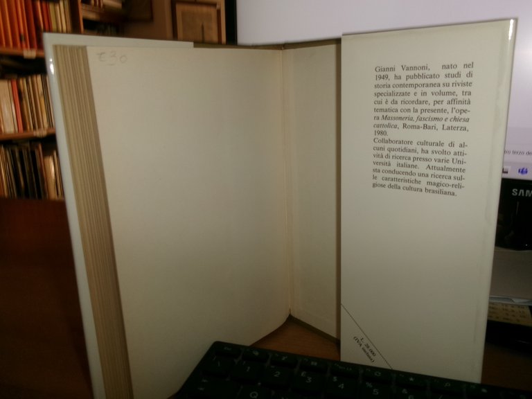 GIANNI VANNONI. Le Società Segrete dal Seicento al Novecento 1985