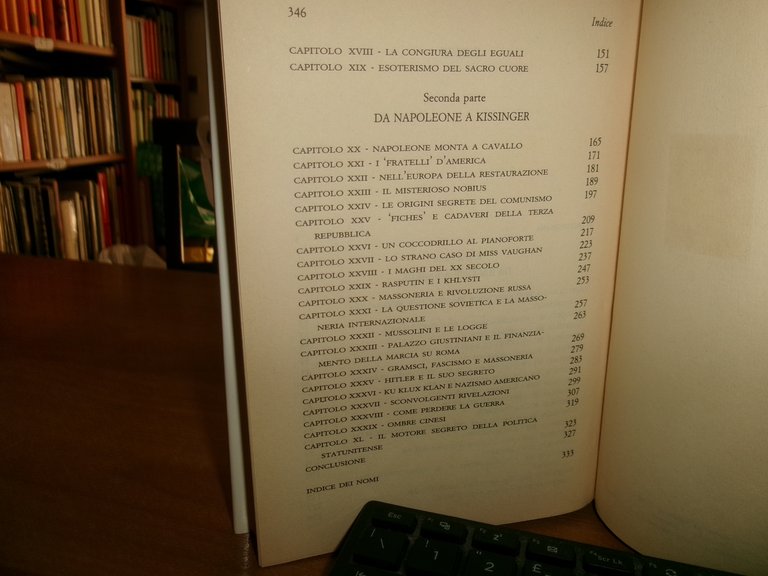 GIANNI VANNONI. Le Società Segrete dal Seicento al Novecento 1985