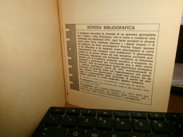 GIORDANO PITT. UFO Costellazione Miraggio - Mursia 1977