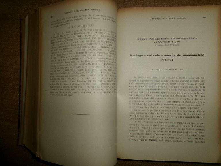 GIORNALE di CLINICA MEDICA UMBERTO GABBI - DOMENICO CAMPANACCI 11 …