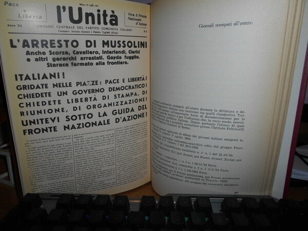 Giornali fuori legge la stampa clandestina antifascista 1922-1943