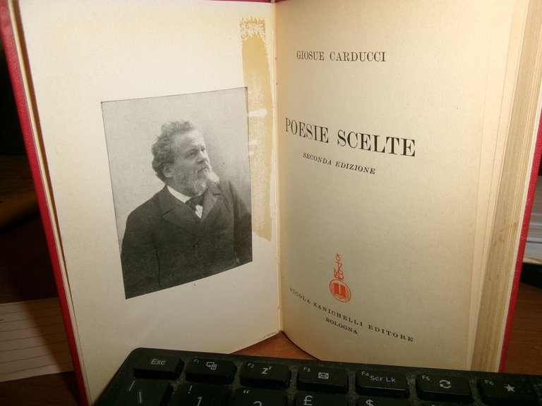 GIOSUE CARDUCCI. POESIE SCELTE - Bologna, Zanichelli, 1962