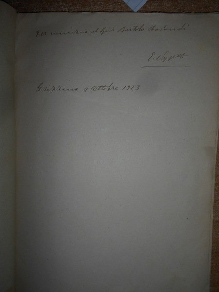 GIOVAN LUIGI MINGARELLI e le prime edizioni in caratteri Greci …