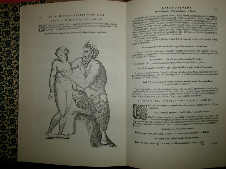 GIOVANNI BATTISTA DELLA PORTA. De Humana Physiognomia: Libri VI ristampa