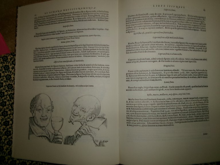 GIOVANNI BATTISTA DELLA PORTA. De Humana Physiognomia: Libri VI ristampa