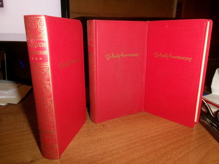 GIOVANNI BOCCACCIO - DECAMERON introduzione di Mario Pazzaglia. ZANICHELLI 1965