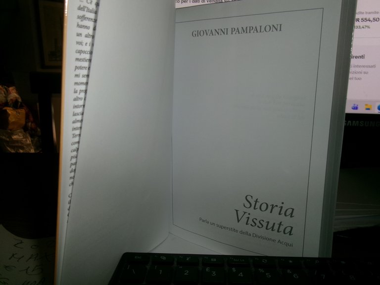 GIOVANNI PAMPALONI. Storia Vissuta parla un superstite della Divisione Acqui … | Immagine Gallery 5