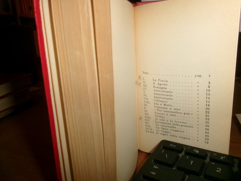 GIOVANNI PASCOLI. CENTO POESIE - Zanichelli, 1963