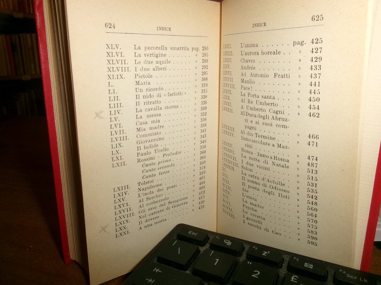 GIOVANNI PASCOLI. CENTO POESIE - Zanichelli, 1963
