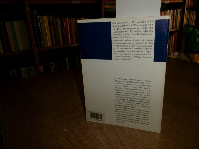 GIULIANO ROMANO. Orientamenti ad SIDERA...Astronomia, Riti e calendari... 1995