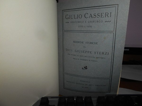 GIULIO CASSERI. Ricerche Storiche