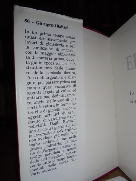 GLI ARGENTI ITALIANI