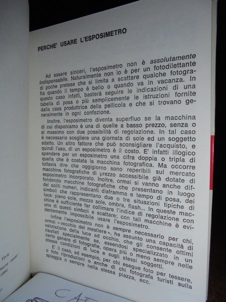 Gli esposimetri e il loro impiego