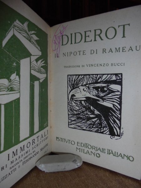 Gli immortali. Storia di Manon Lescaut.Prévost - Il nipote di …