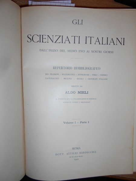 Gli Scienziati Italiani dall' inizio del Medio Evo ai nostri …