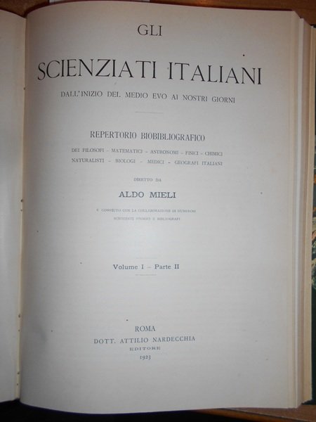 Gli Scienziati Italiani dall' inizio del Medio Evo ai nostri …