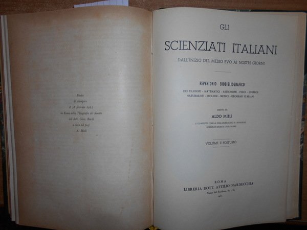 Gli Scienziati Italiani dall' inizio del Medio Evo ai nostri …