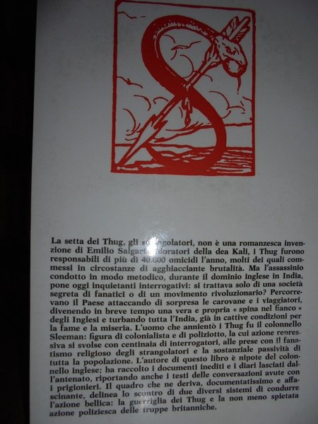 Gli strangolatori. La setta indiana dei Thug e la pratica …