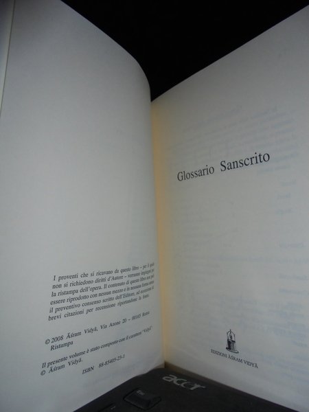 Glossario Sanscrito