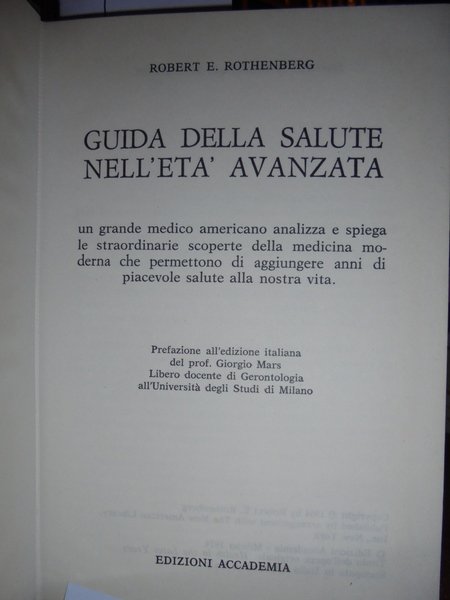 GUIDA alla Salute nell' età avanzata