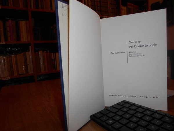 Guide Art Reference Books. Librarian Fine Arts Library Columbia University