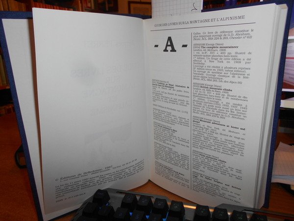 GUIDE DES LIVRES SUR LA MONTAGNE ET L' ALPINISME