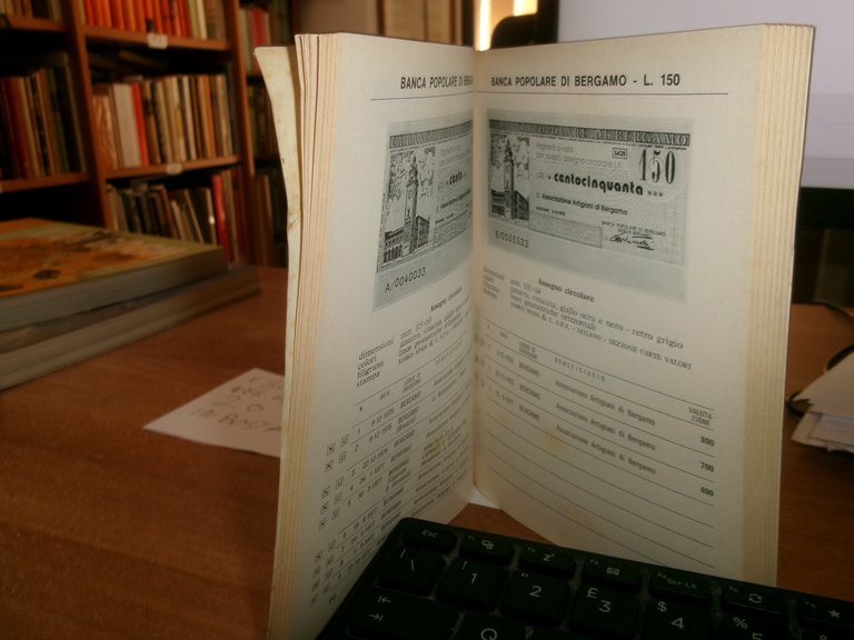 GUIDO CRAPANZANO. Catalogo dei MINIASSEGNI e dei Biglietti... 1977