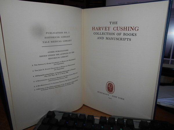 HARVEY CUSHING COLLECTION OF BOOKS AND MANUSCRIPTS