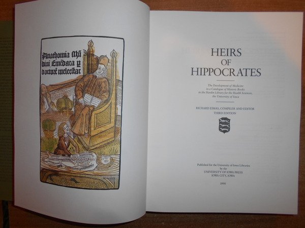 HEIRS OF HIPPOCRATES. The Development of Medicine in a Catalogue …