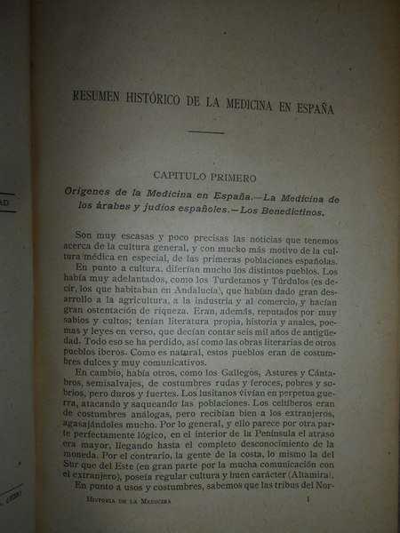 Histoira de la Medicina en España