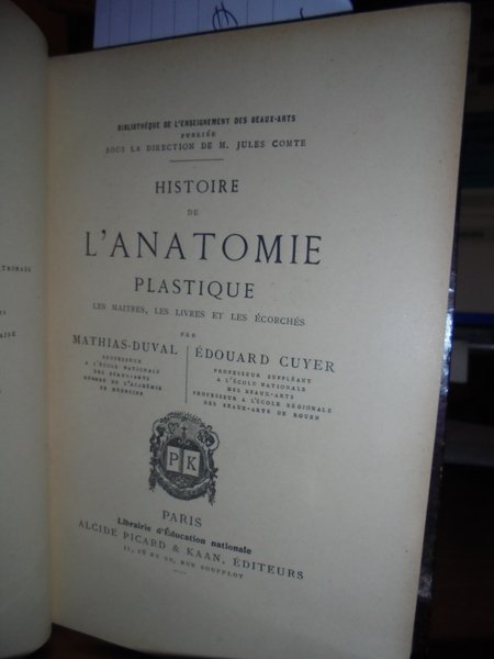 Histoire de L' ANATOMIE Plastique