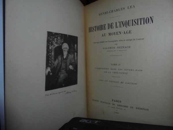 Histoire De L' Inquisition au Moyen-Age. Ouvrage traduit sur l' …