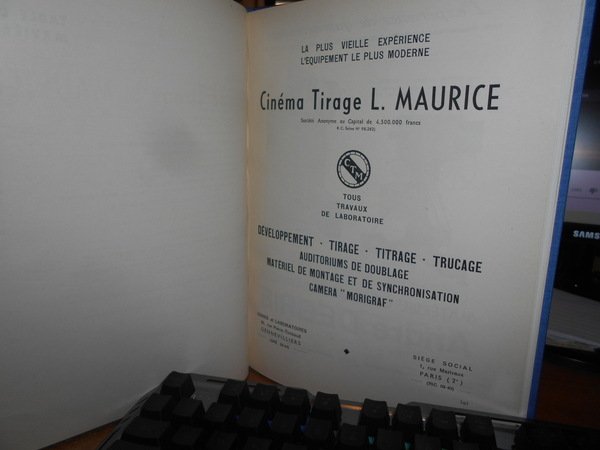 HISTOIRE de la Cinématographie par Jean Vivié (Il solo volume …