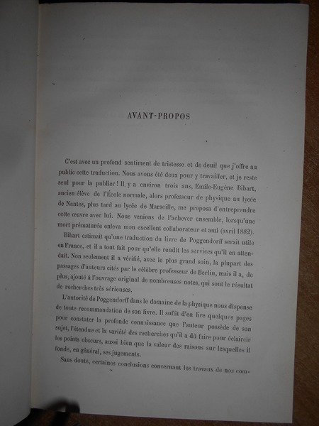 Histoire DE LA PHYSIQUE cours fait a l' Université de …