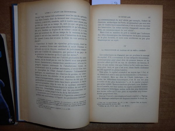 Histoire des Doctrines économiques
